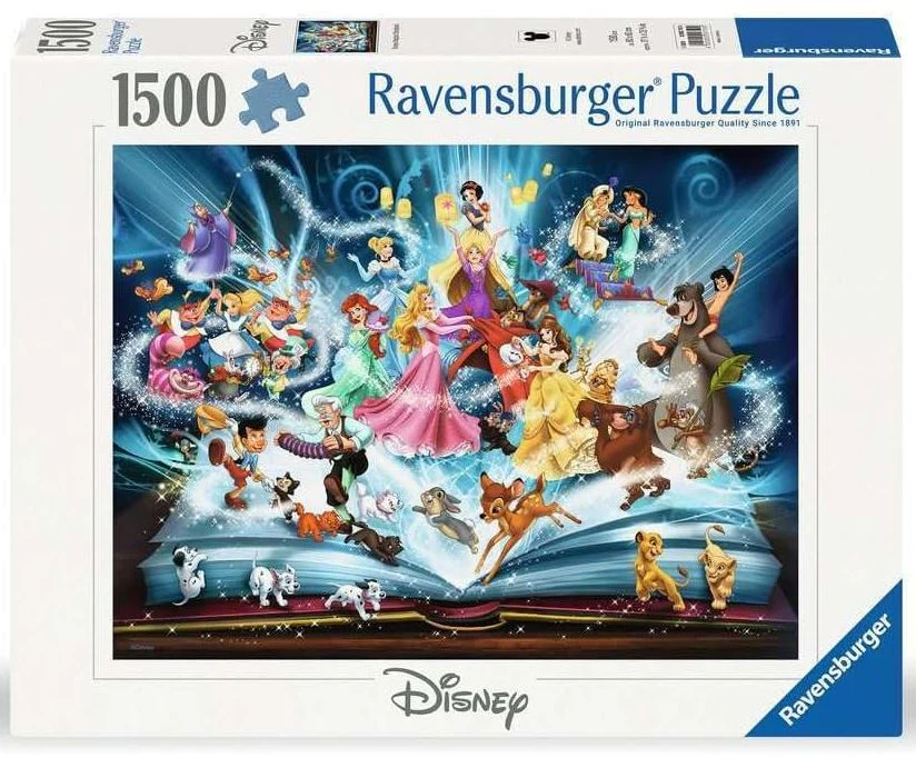 1000pc Disney's Magical Storybook Ravensburger Puzzle