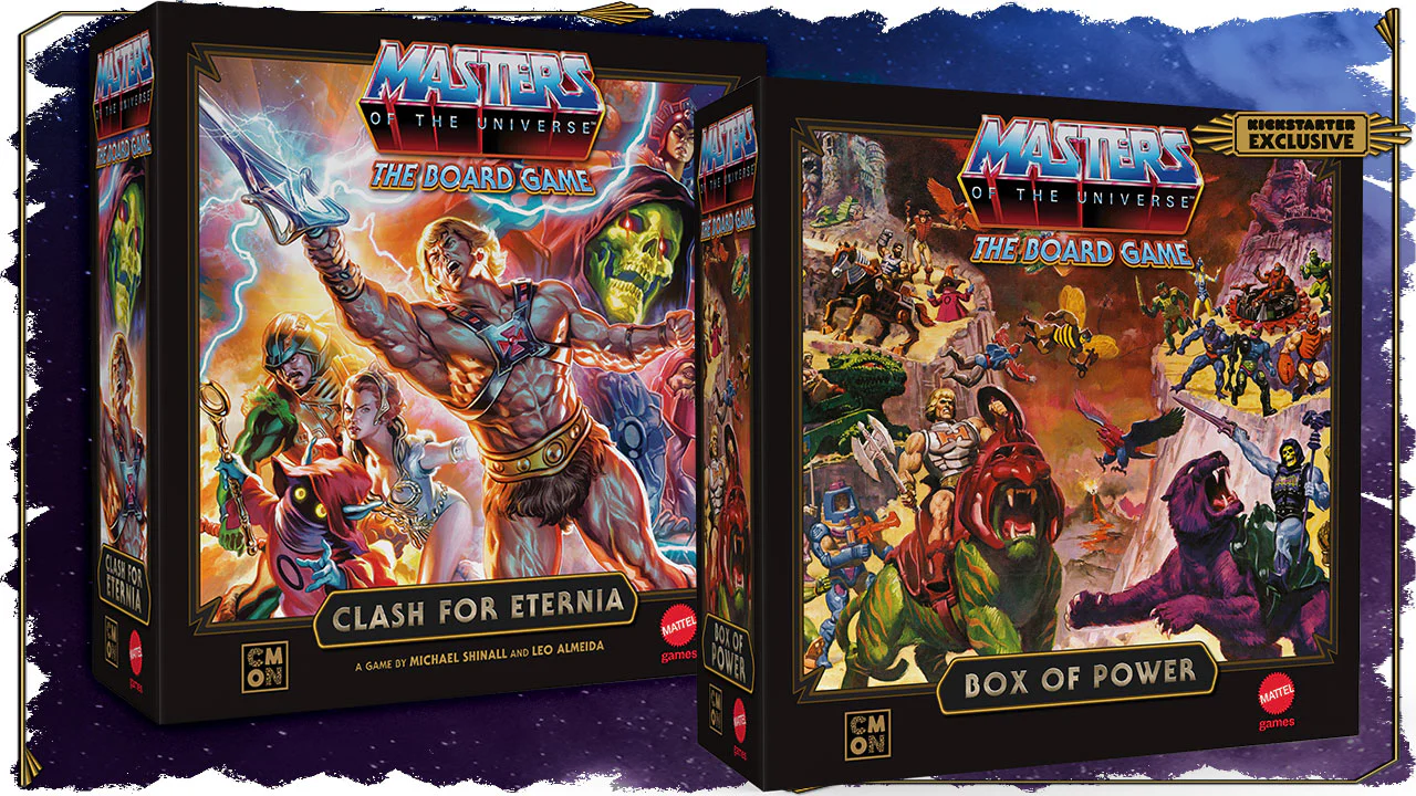 Masters of the Universe: Clash for Eternia Kickstarter Pledge  - Board Game