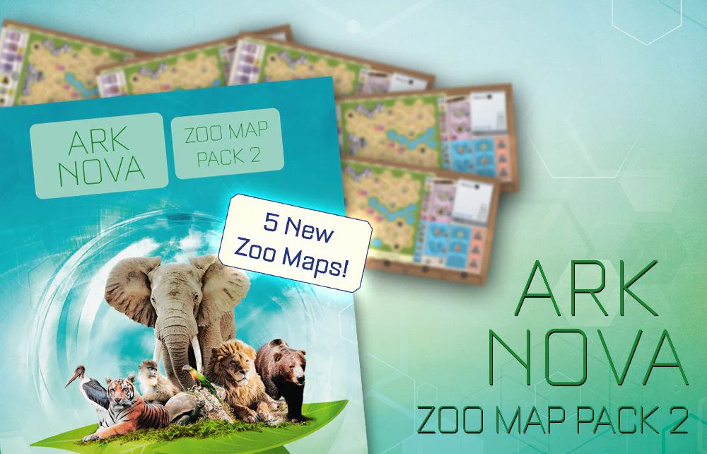 Ark Nova: Zoo Map Pack 2 - Board Game