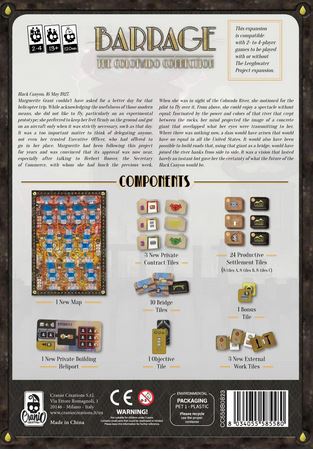 Barrage: The Colorado Connection - Board Game