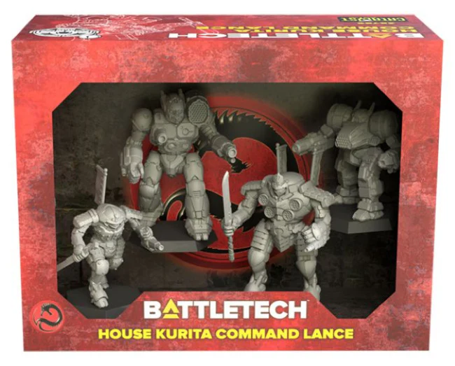 Battletech House Kurita Command Lance - Board Game