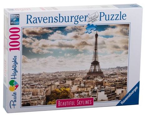 Beautiful Skylines Paris 1000 Pc Puzzle - Puzzle