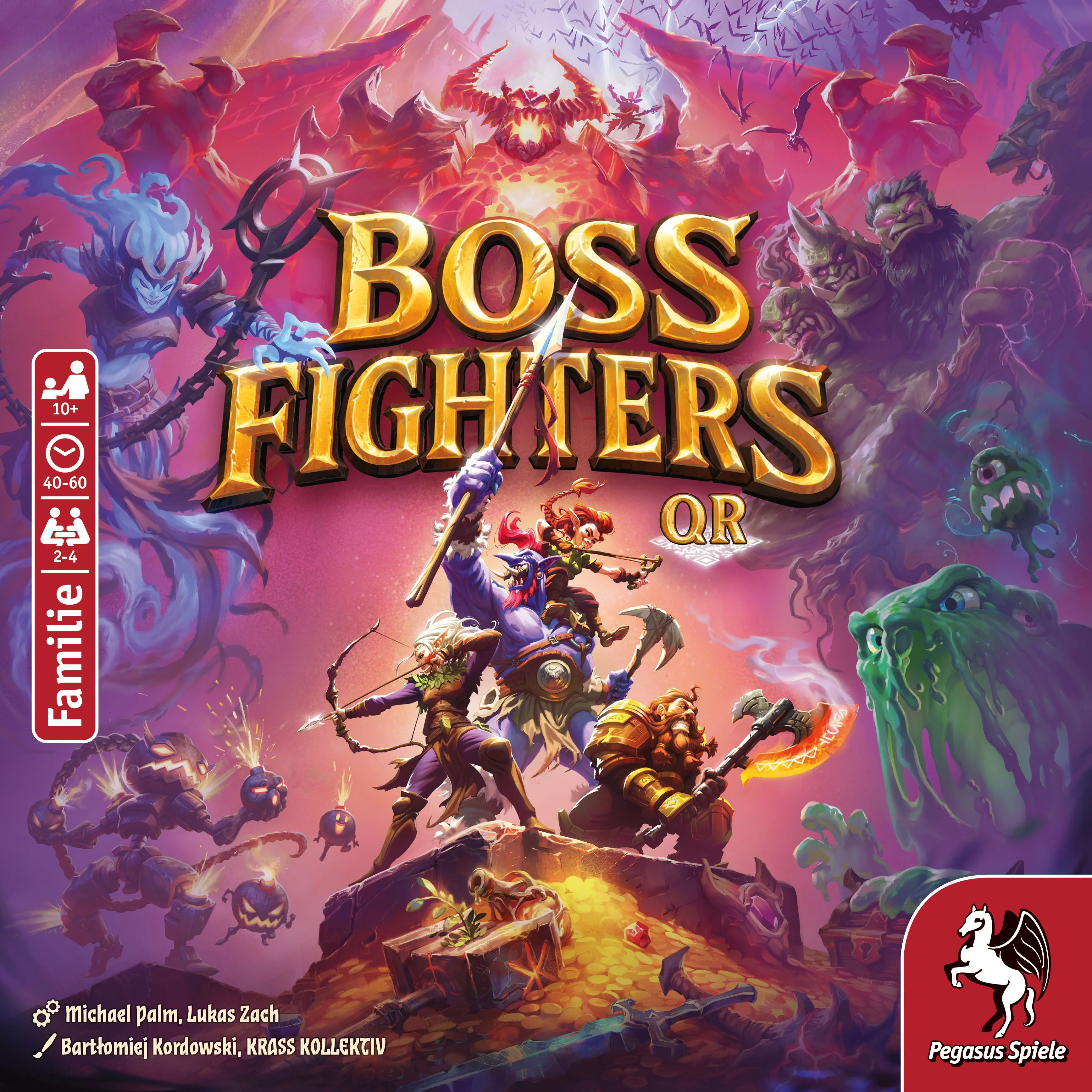 Boss Fighters QR - Board Game