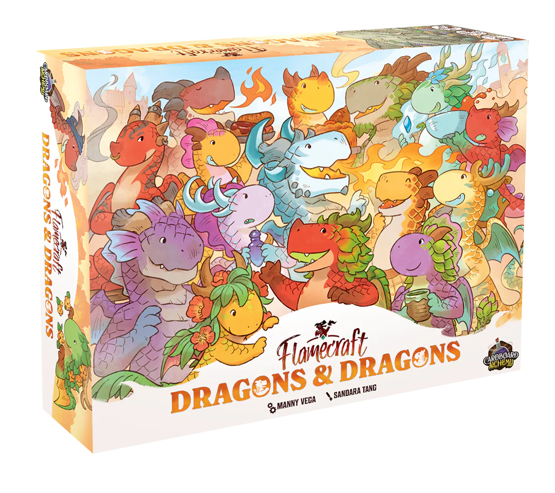 Flamecraft Dragons & Dragons - Board Game
