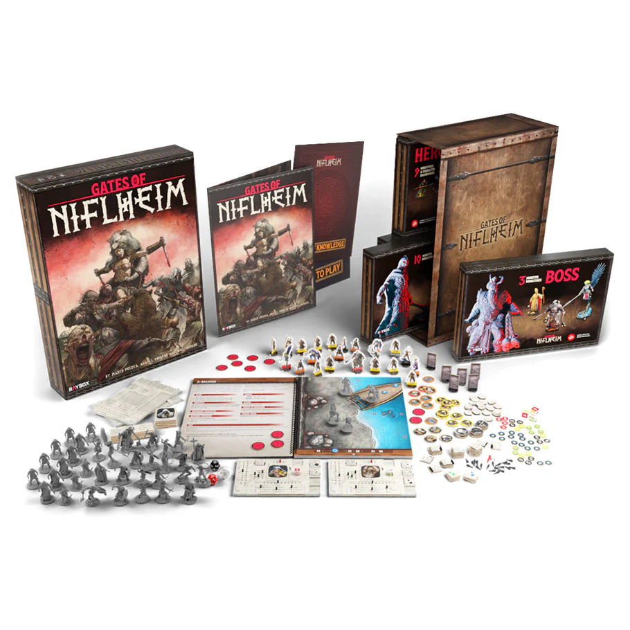 Gates of Niflheim: Deluxe Set - Board Game