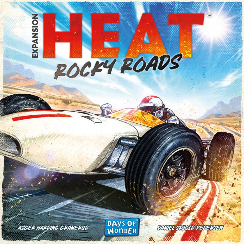 Heat - Pedal to the Metal: Rocky Roads Expansion - Board Game