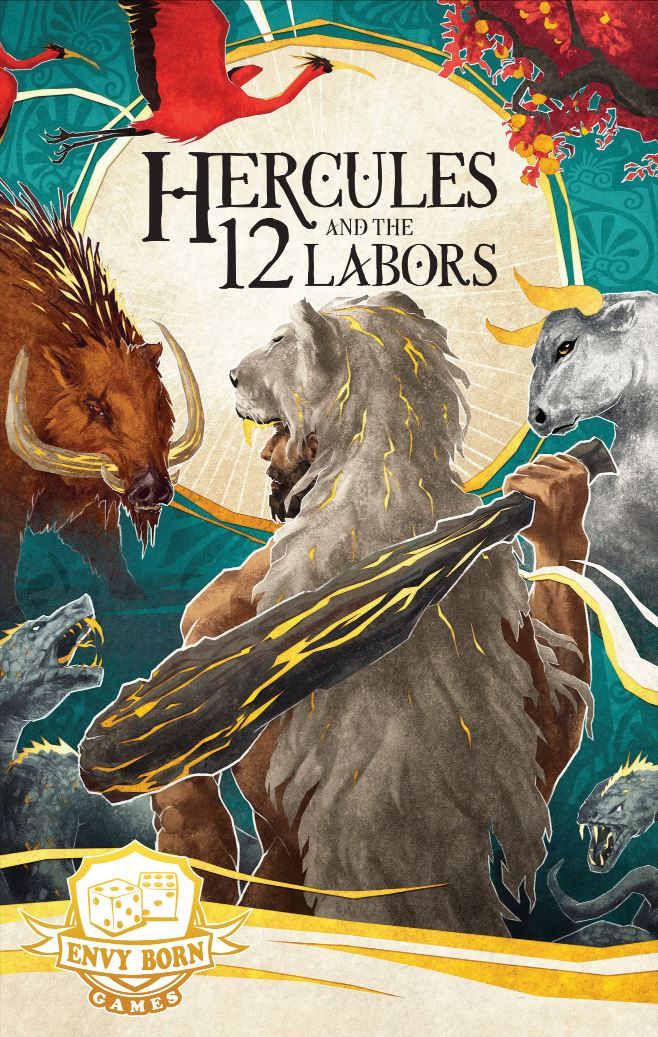 Hercules And The 12 Labors - Board Game
