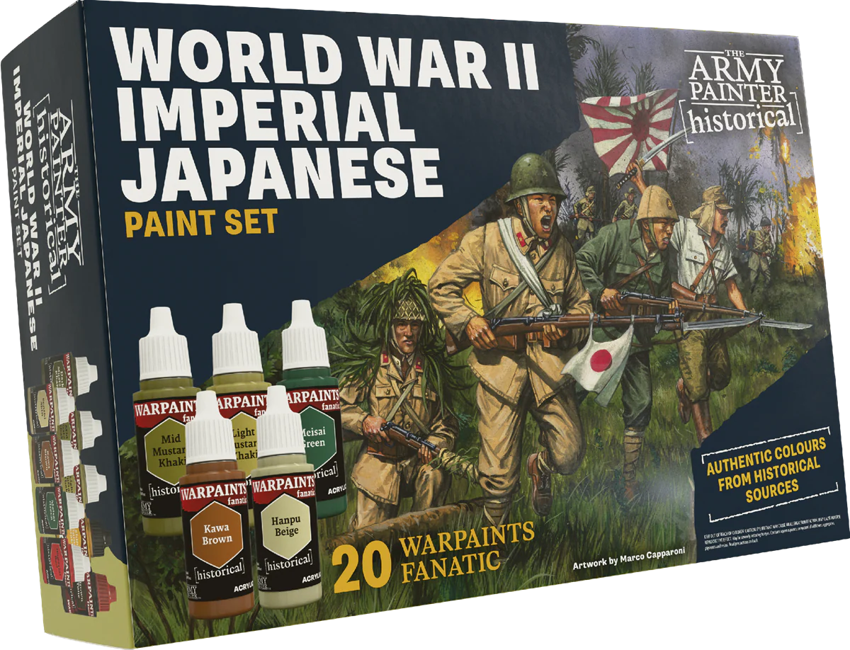 Historical: WWII Imperial Japanese Paint Set - Board Game