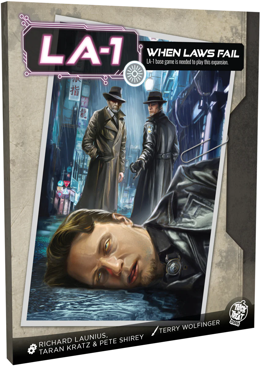 LA-1: When Laws Fail Expansion - Board Game