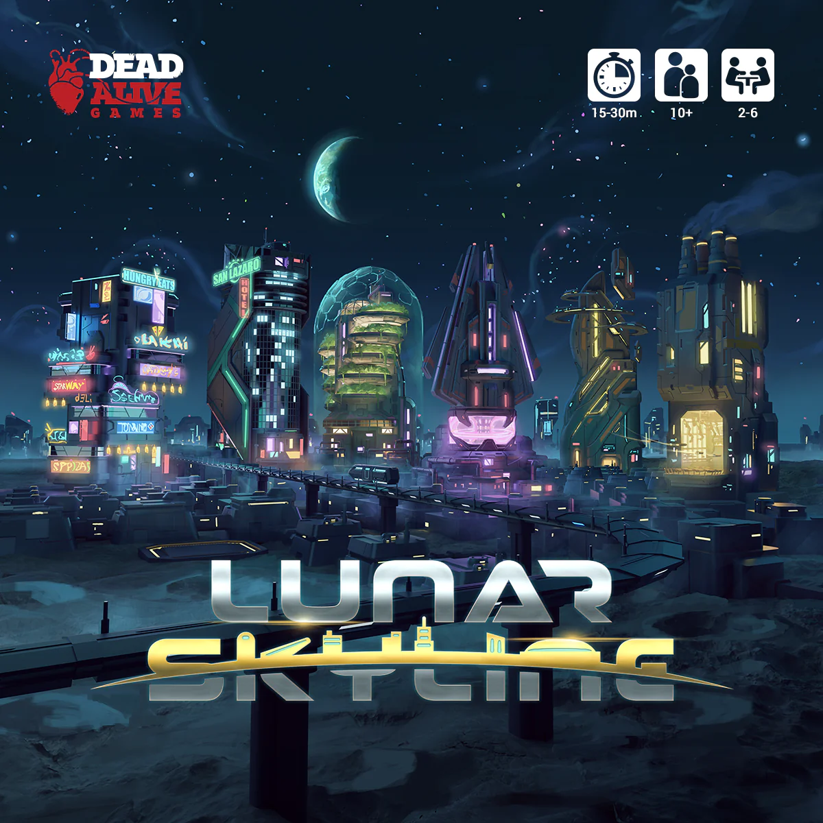 Lunar Skyline - Board Game