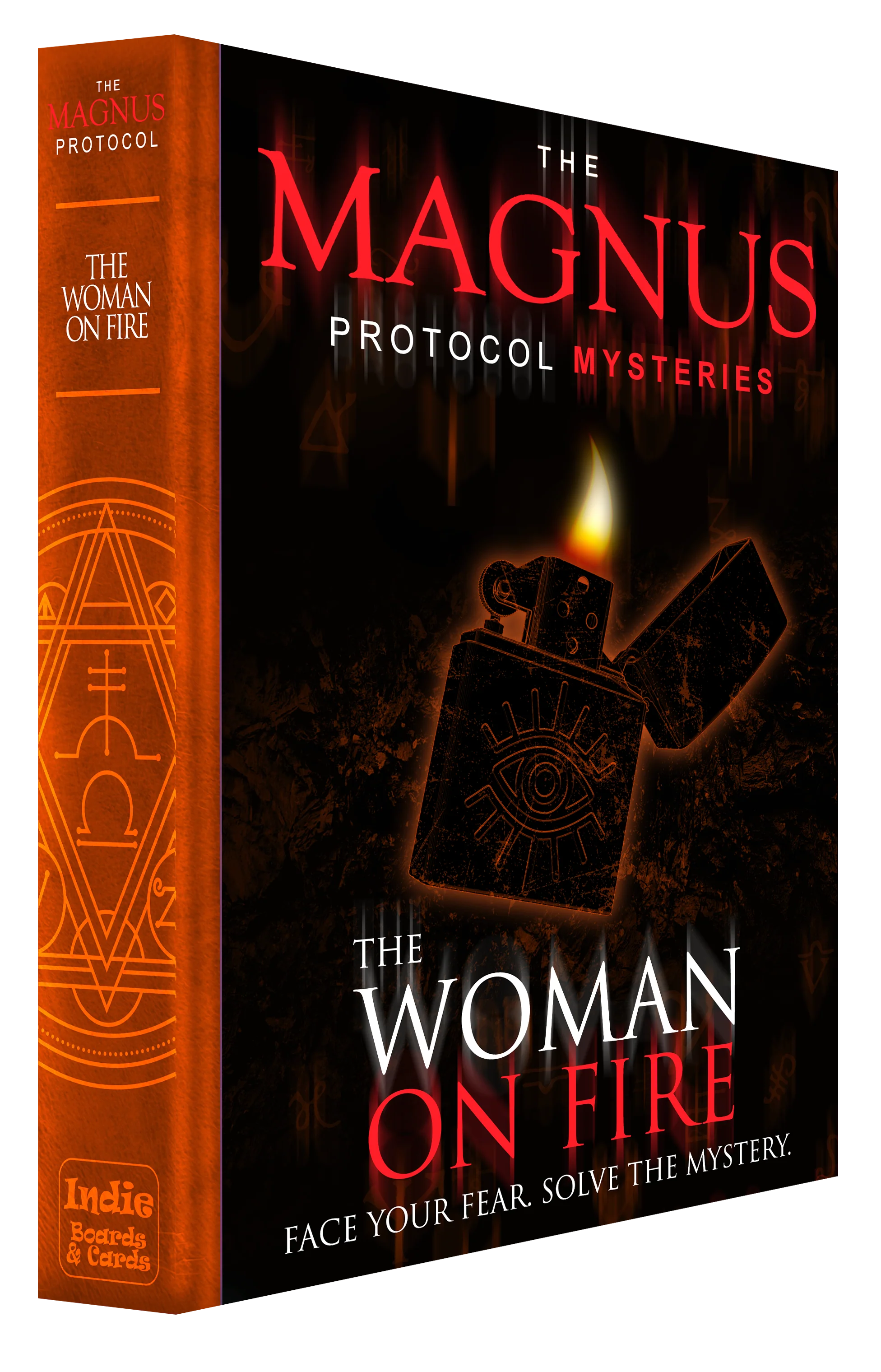 The Magnus Protocol Mysteries: The Woman on Fire - Board Game