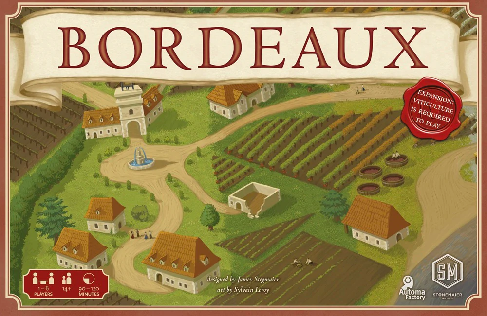 Viticulture: Bordeaux - Board Game