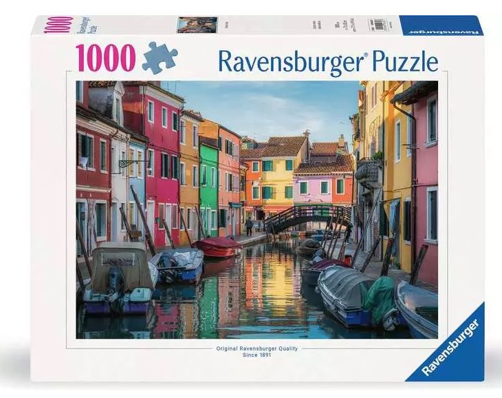 Burano, Italy 1000 Pc Puzzle