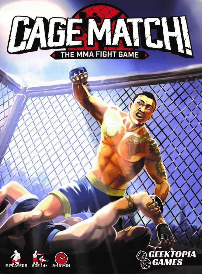Cage Match! The MMA Fight Game - Board Game