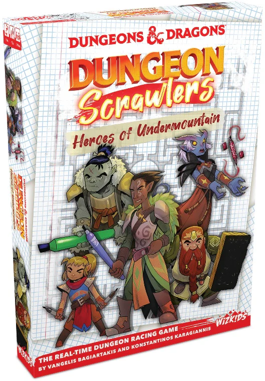 D&D Dungeon Scrawlers: Heroes Of Undermountain - Board Game