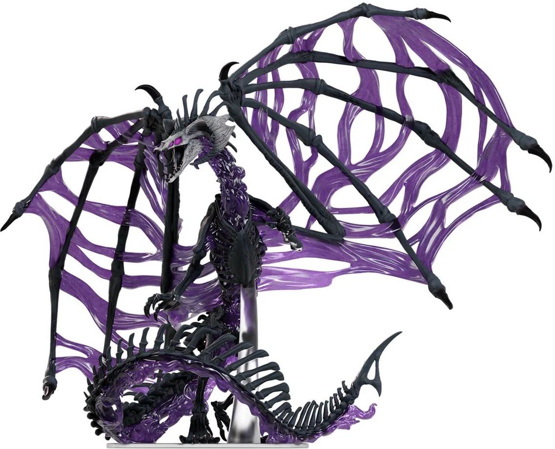 D&D Icons Black Dracolich Boxed Mini