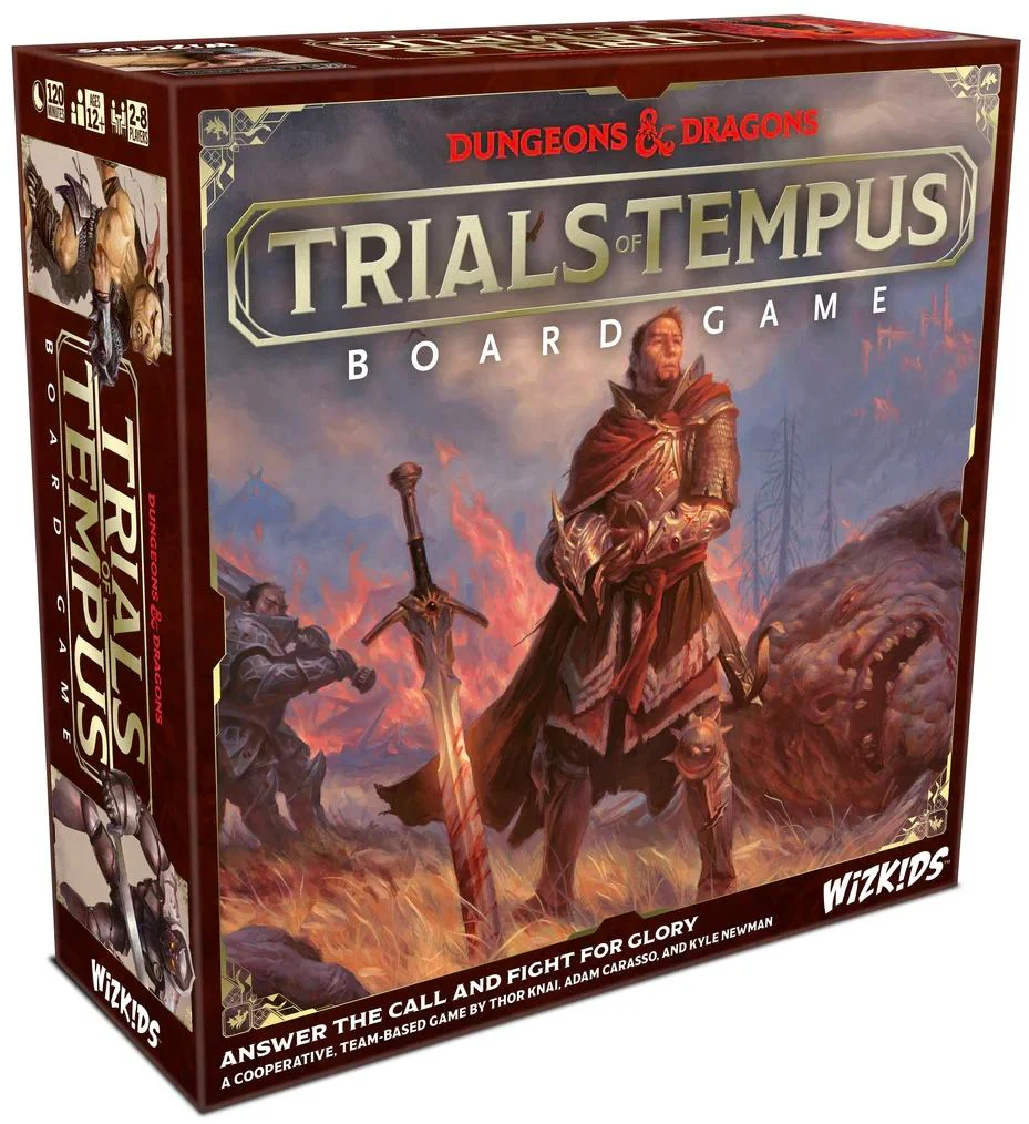 D&D Trials Of Tempus Premium Edition - Board Game (DAMAGED)