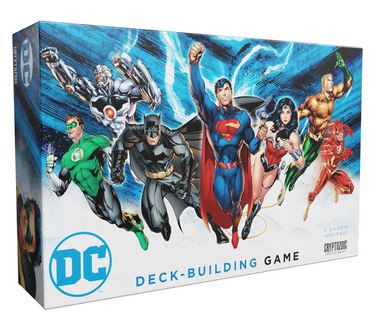 DC Comics Deck-Building Game - Board Game (DAMAGED)