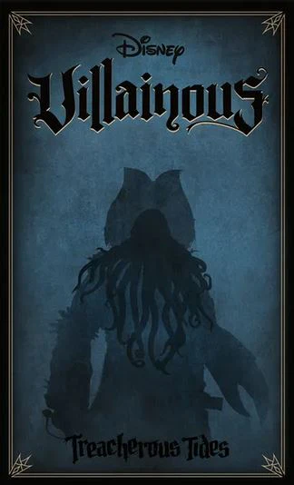 Disney Villainous Treacherous Tides - Board Game (DAMAGED)