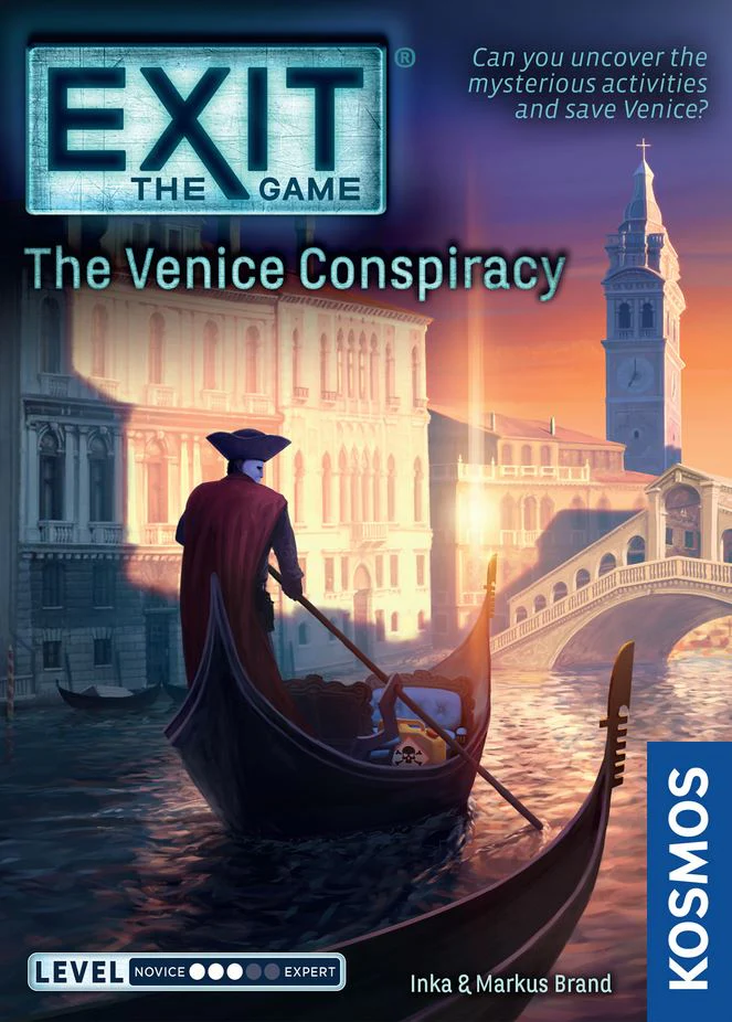 Exit: The Venice Conspiracy - Board Game (DAMAGED)