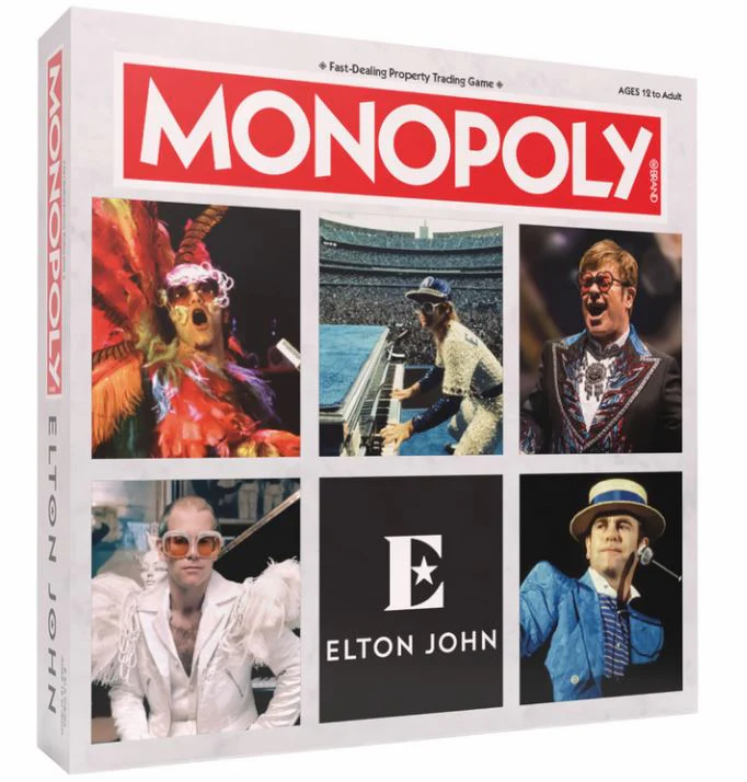 Monopoly Elton John - Board Game (DAMAGED)
