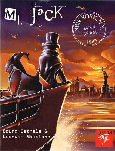 Mr. Jack In New York - Board Game (DAMAGED)