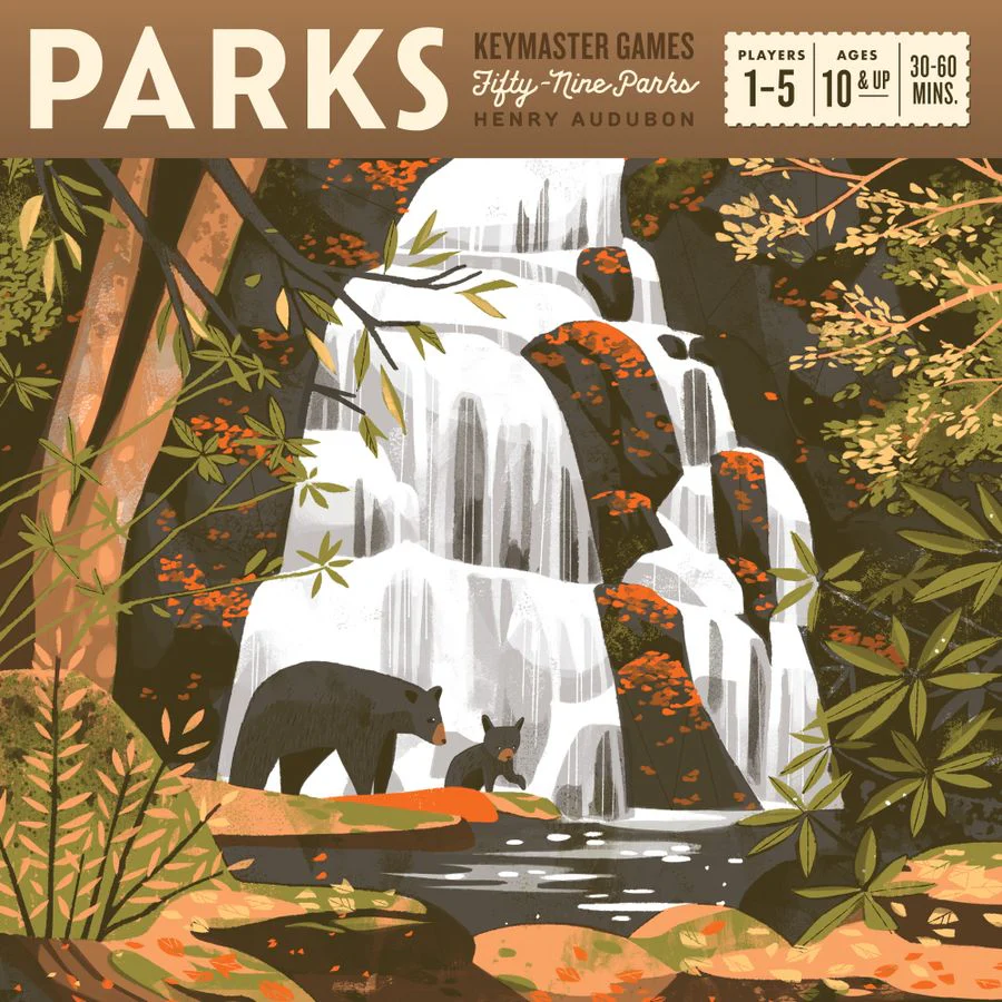 PARKS Board Game - Board Game (DAMAGED)