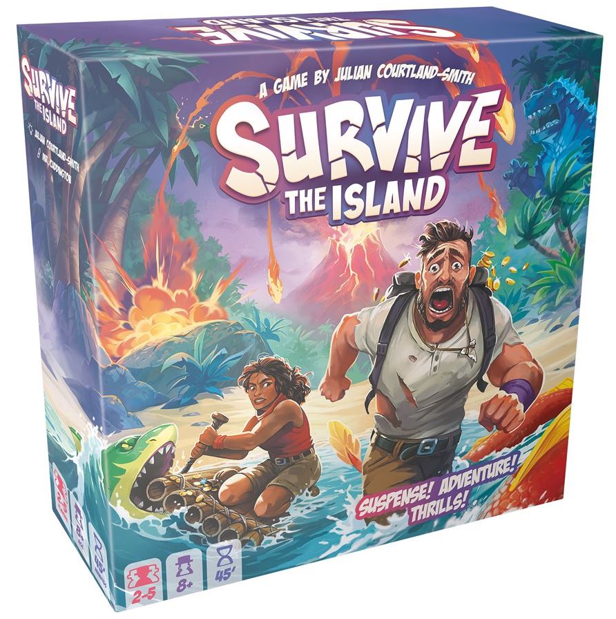 Survive the Island - Board Game (DAMAGED)