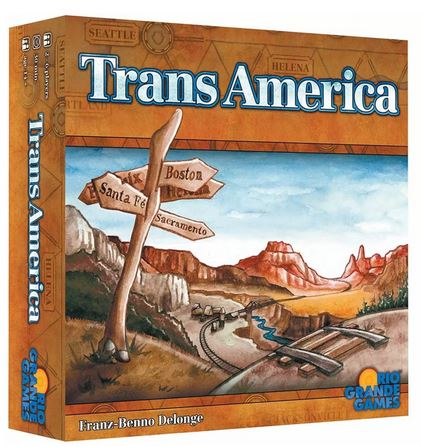 Trans America - Board Game (DAMAGED)