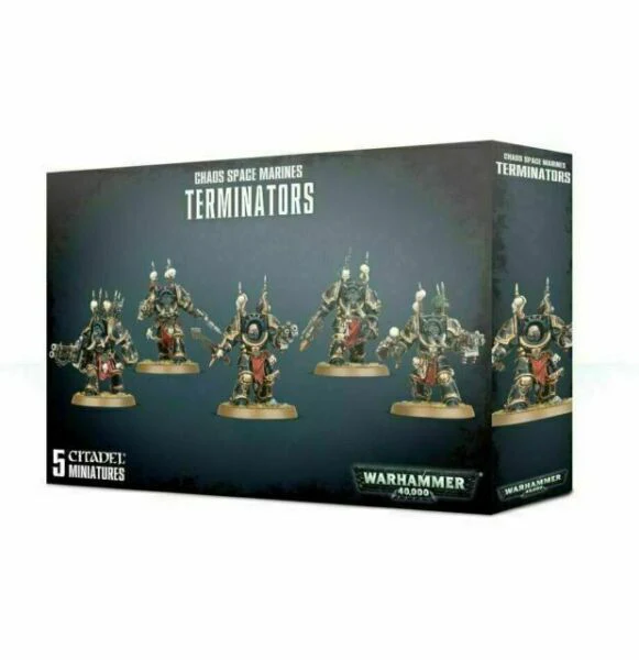 Warhammer 40,000 Chaos Space Marines: Terminators (DAMAGED)