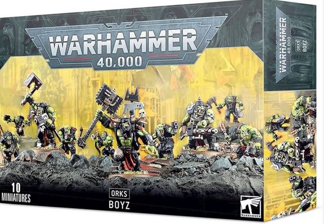 Warhammer 40,000 Ork Boyz (DAMAGED)
