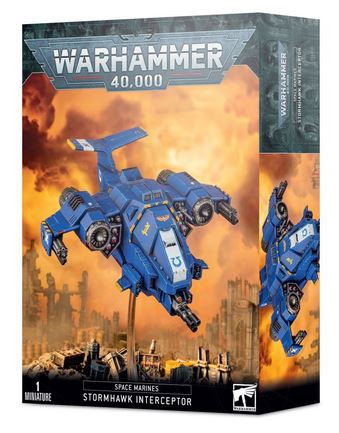 Warhammer 40,000: Space Marines Stormhawk Interceptor (DAMAGED)
