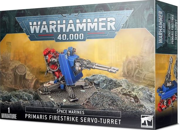 Warhammer Space Marines Firestrike Servo-Turret (DAMAGED)
