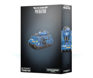 Warhammer Space Marines Predator (DAMAGED)