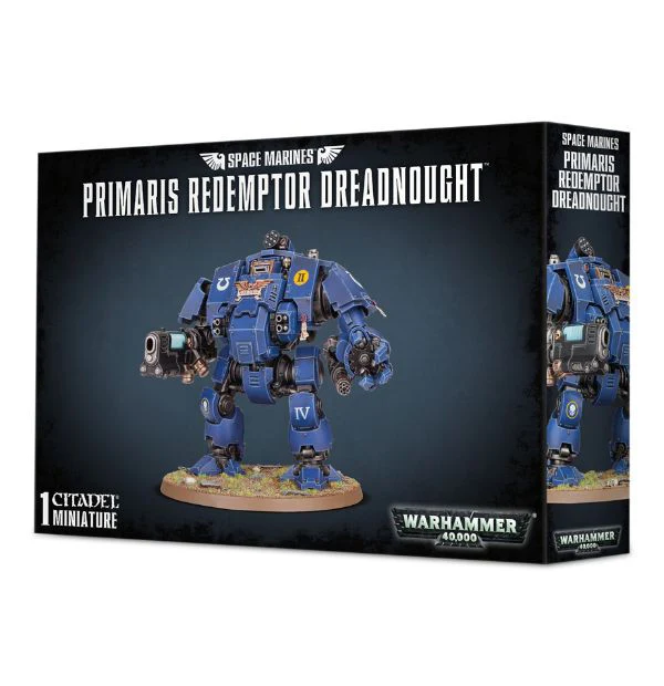 Warhammer Space Marines Primaris Redemptor Dreadnought (DAMAGED)