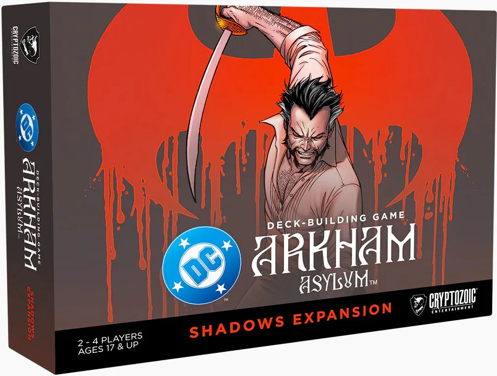 DC Deck-Building Game Arkham Asylum Shadows Expansion - Board Game