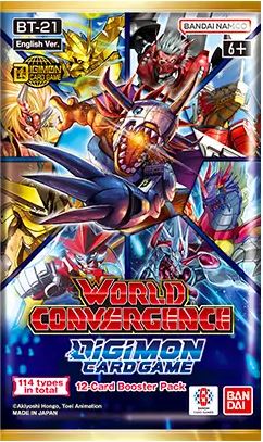 Digimon - BT21 - World Convergence Booster Pack