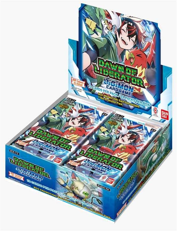 Digimon EX11 Dawn Of Liberator Extra Booster Box