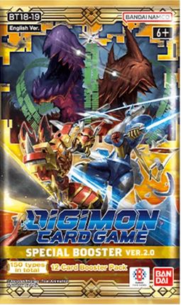 Digimon Release Special Booster 2.0 (BT01-03) Booster Pack