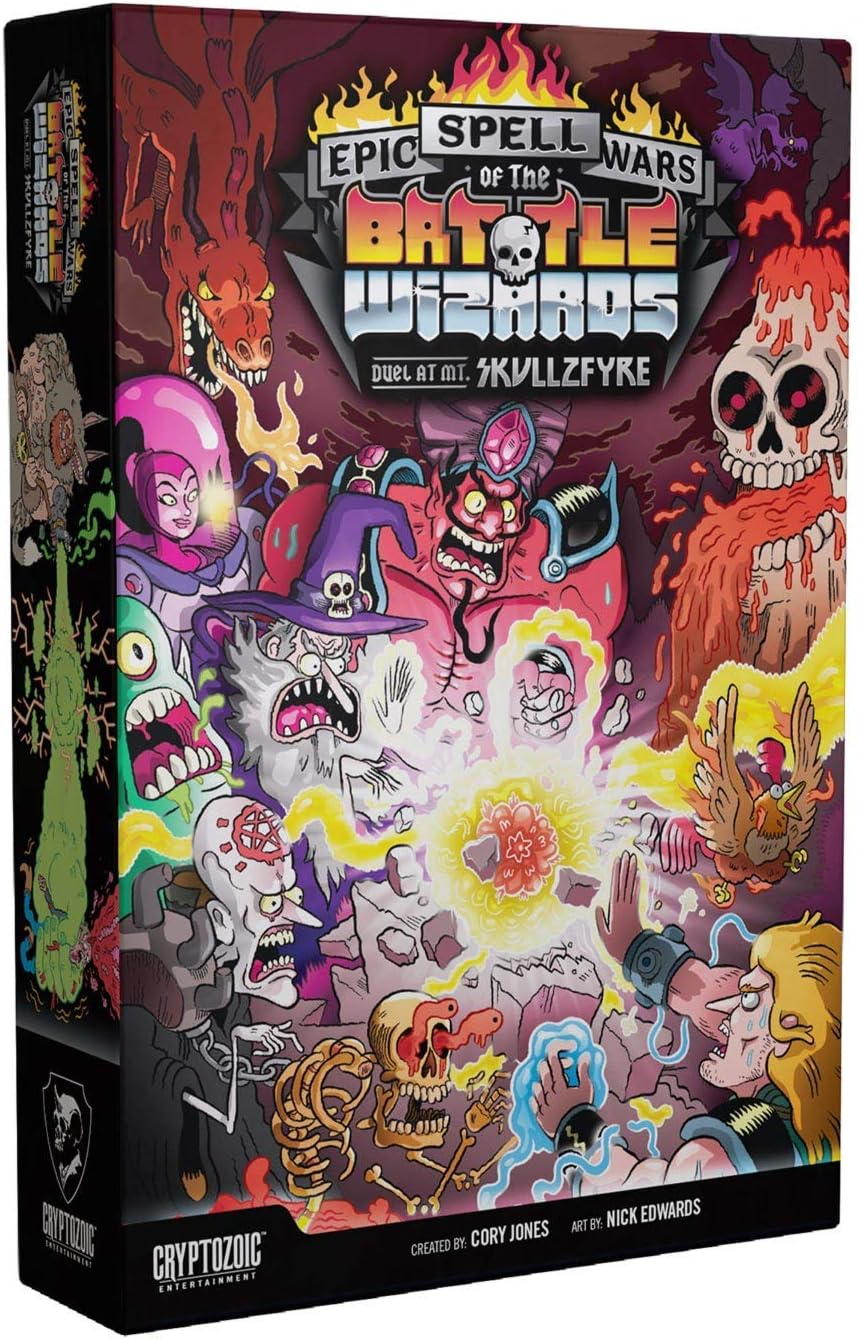 Epic Spell Wars: Duel At Mt Skullzfyre - Board Game (DAMAGED)