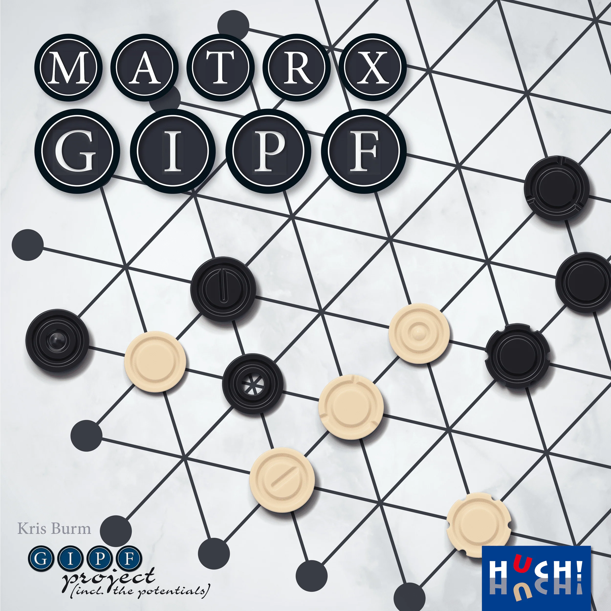 Gipf Matrx - Board Game (DAMAGED)
