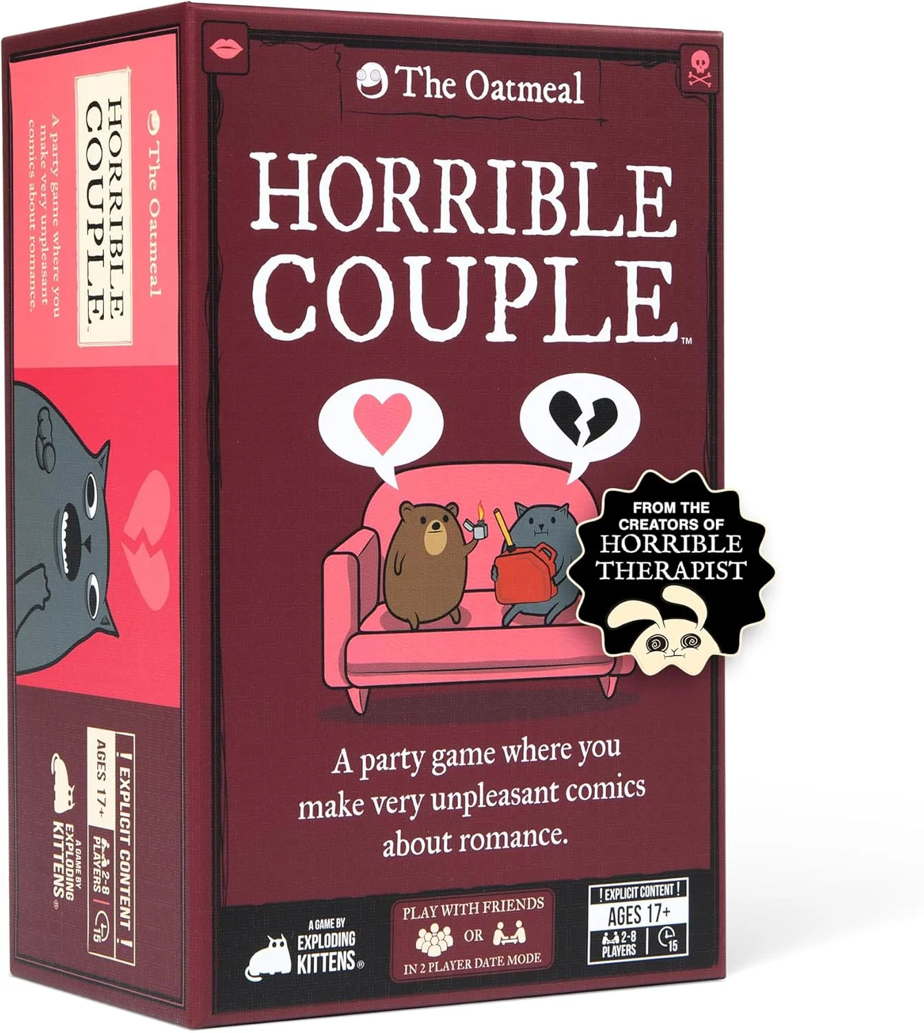Horrible Couple - Board Game (DAMAGED)