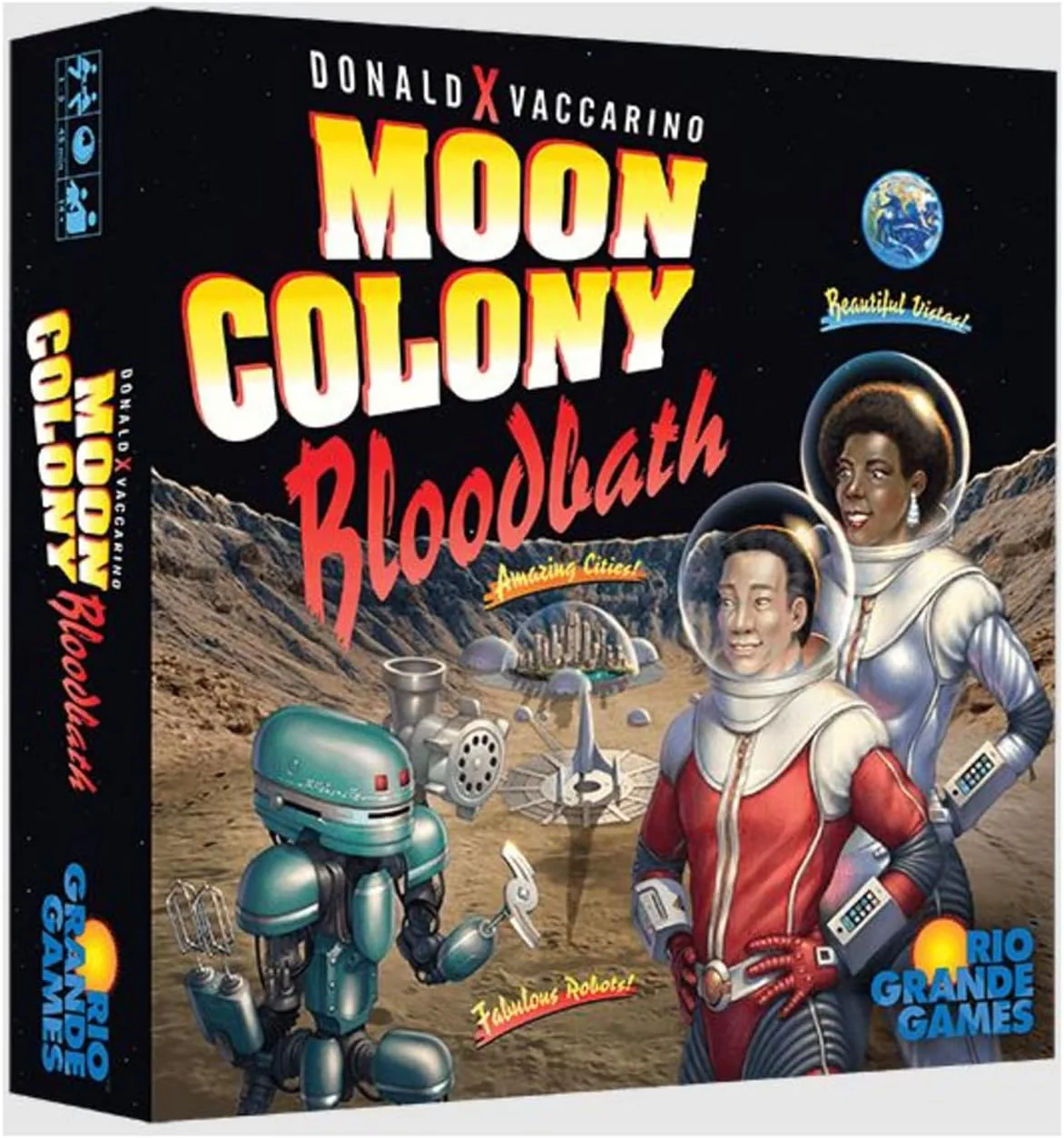 Moon Colony Bloodbath - Board Game (DAMAGED)