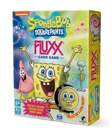 Spongebob Fluxx - Board Game (DAMAGED)