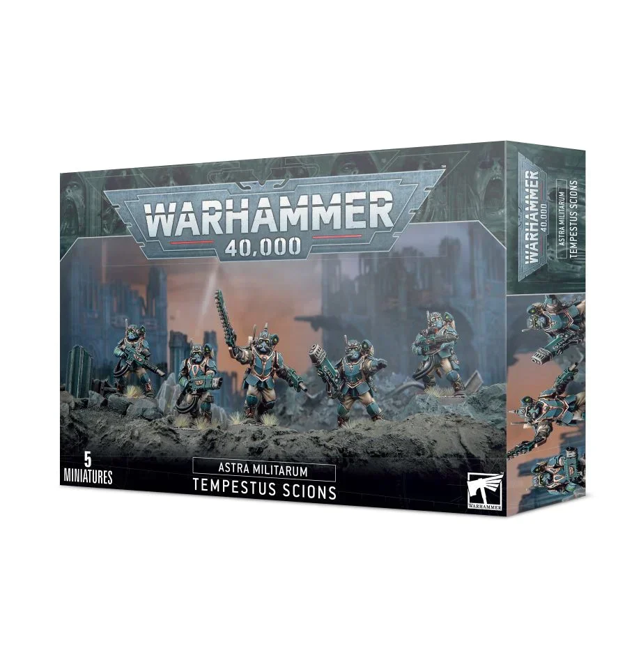 Warhammer 40,000: Astra Militarum - Tempestus Scions (DAMAGED)