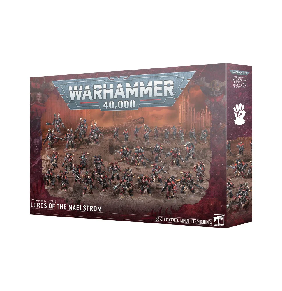 Warhammer 40,000: Red Corsairs: Lords Of The Maelstrom (DAMAGED)
