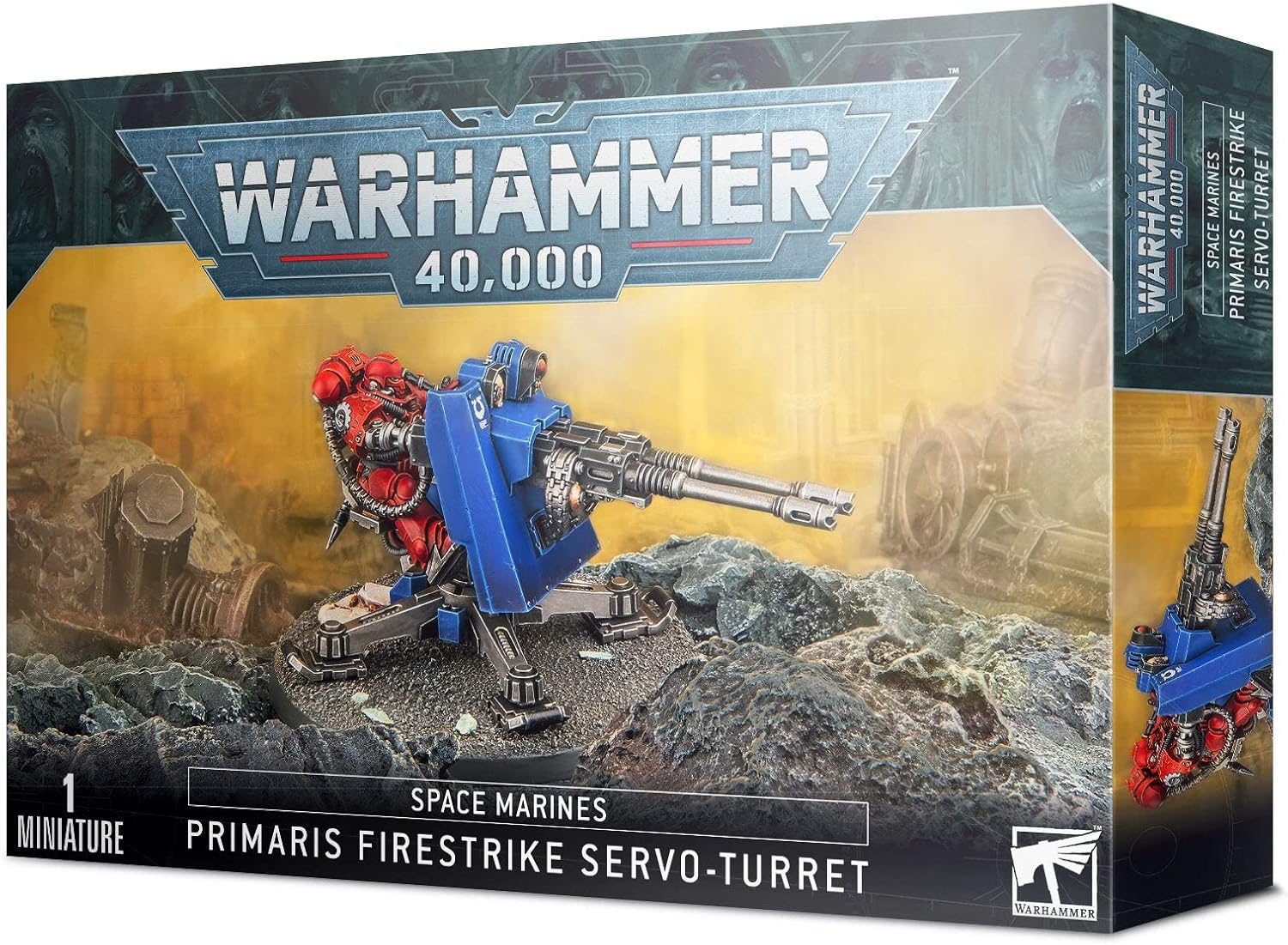Warhammer 40,000: Space Marines Firestrike Servo-Turret (DAMAGED)