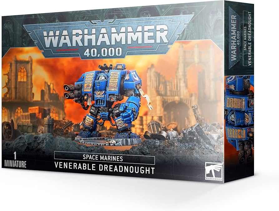 Warhammer 40,000 - Space Marine Venerable Dreadnought (DAMAGED)