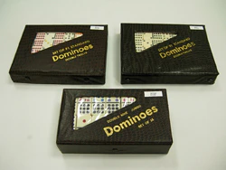 Dominoes Double 12 Color Spots - Board Game