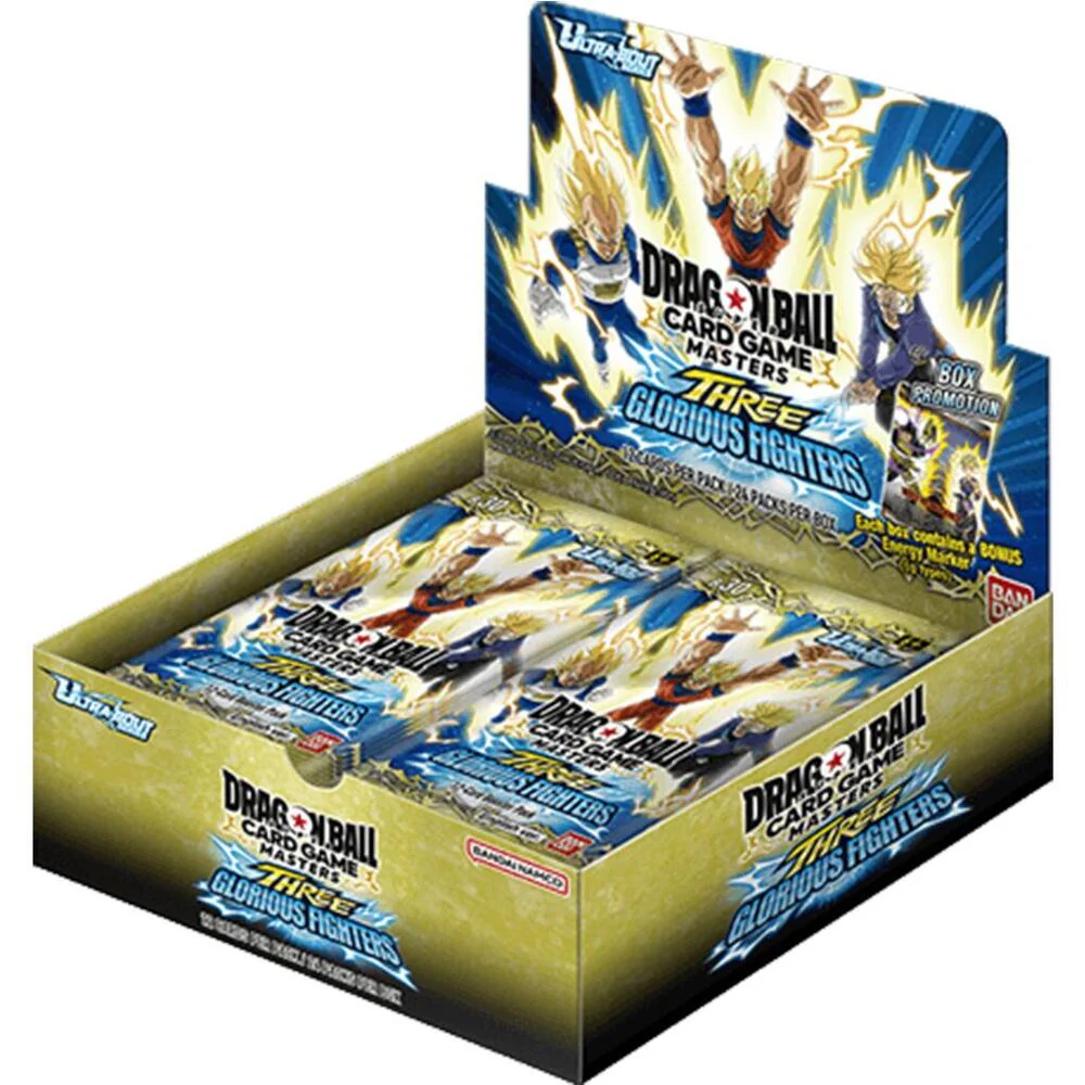 Dragon Ball Super Masters BT30 Three Glorious Fighters Booster Box